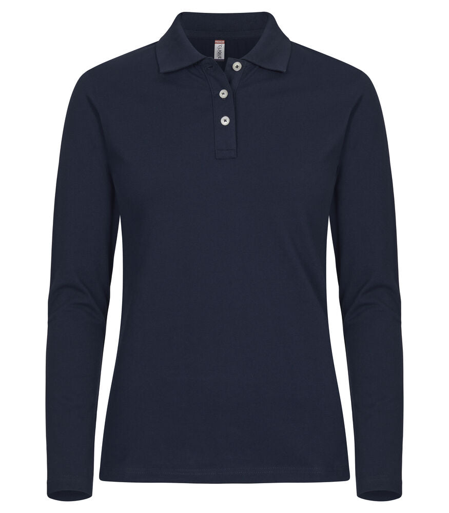 Clique Stretch Premium Polo L/S Women