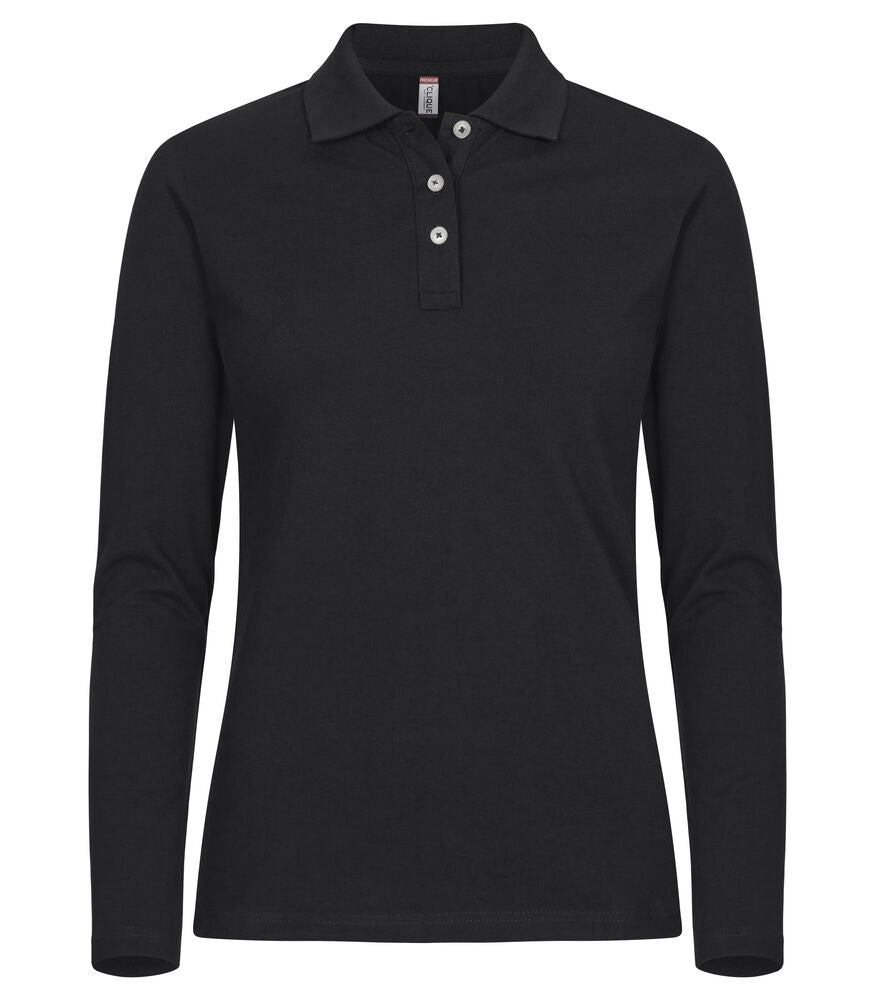 Clique Stretch Premium Polo L/S Women