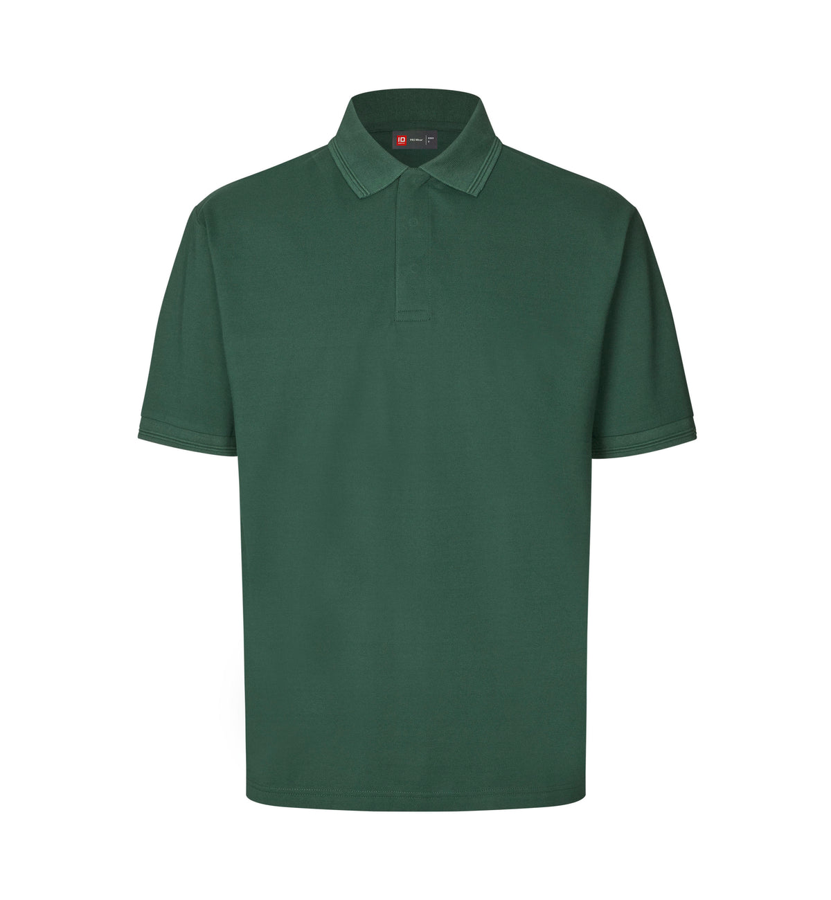 ID PRO Wear poloshirt | trykknap - Flaskegrøn [C-590] / XS