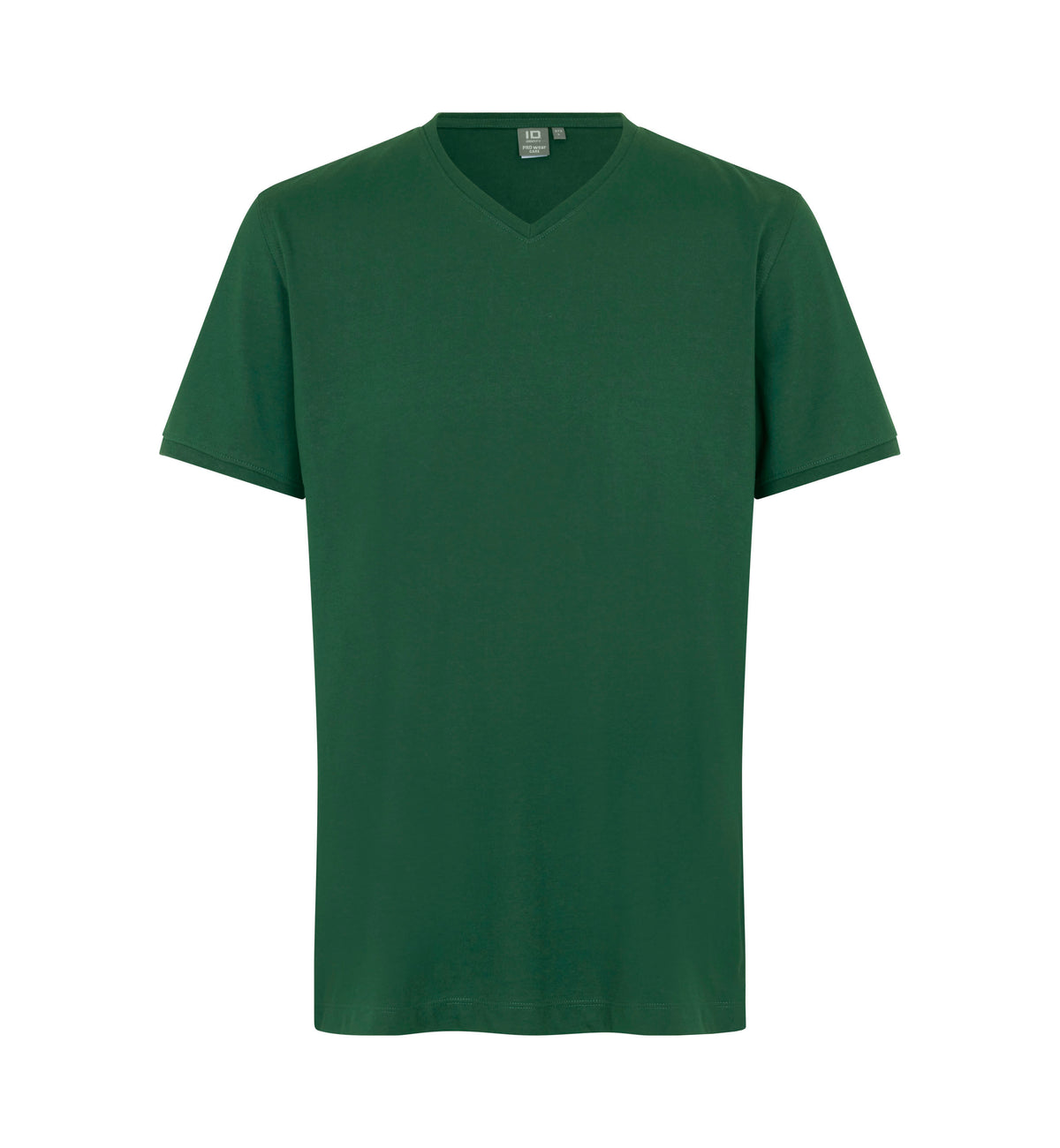 ID PRO Wear CARE T-shirt | v-hals - Flaskegrøn [C-590] / XS