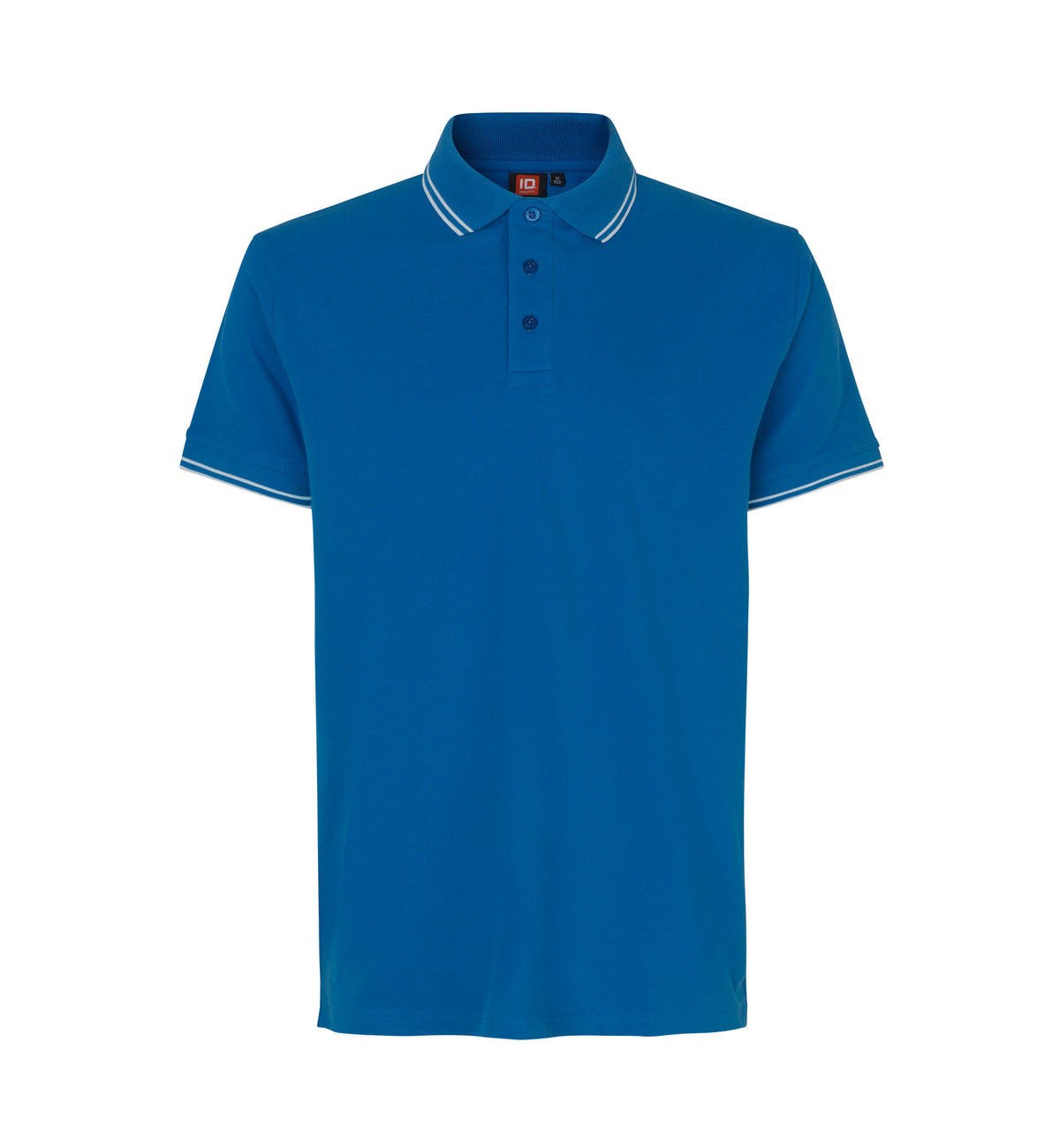ID Kontrast poloshirt | stretch - Azur [C-735] / S