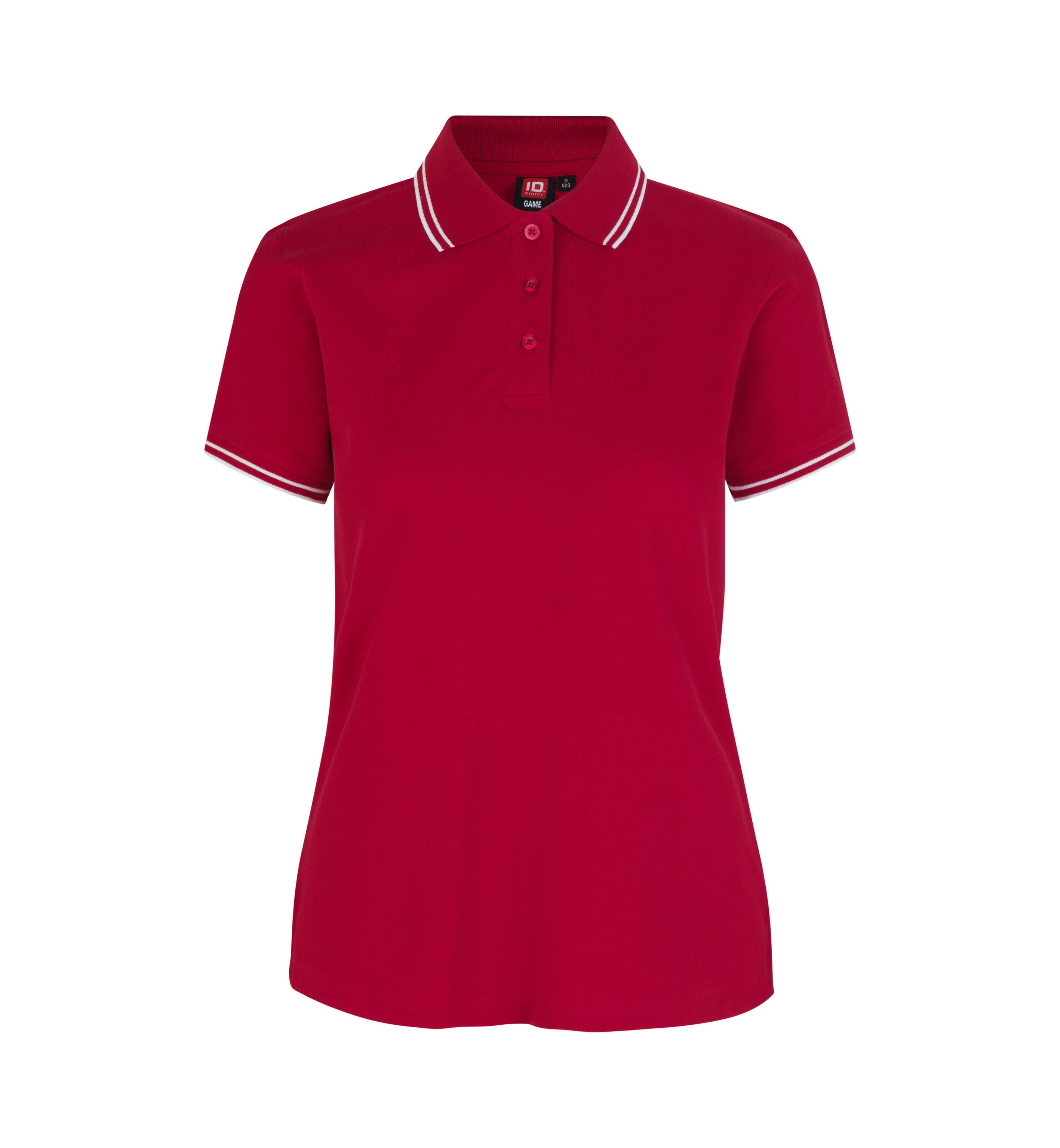 ID Kontrast poloshirt | stretch | dame