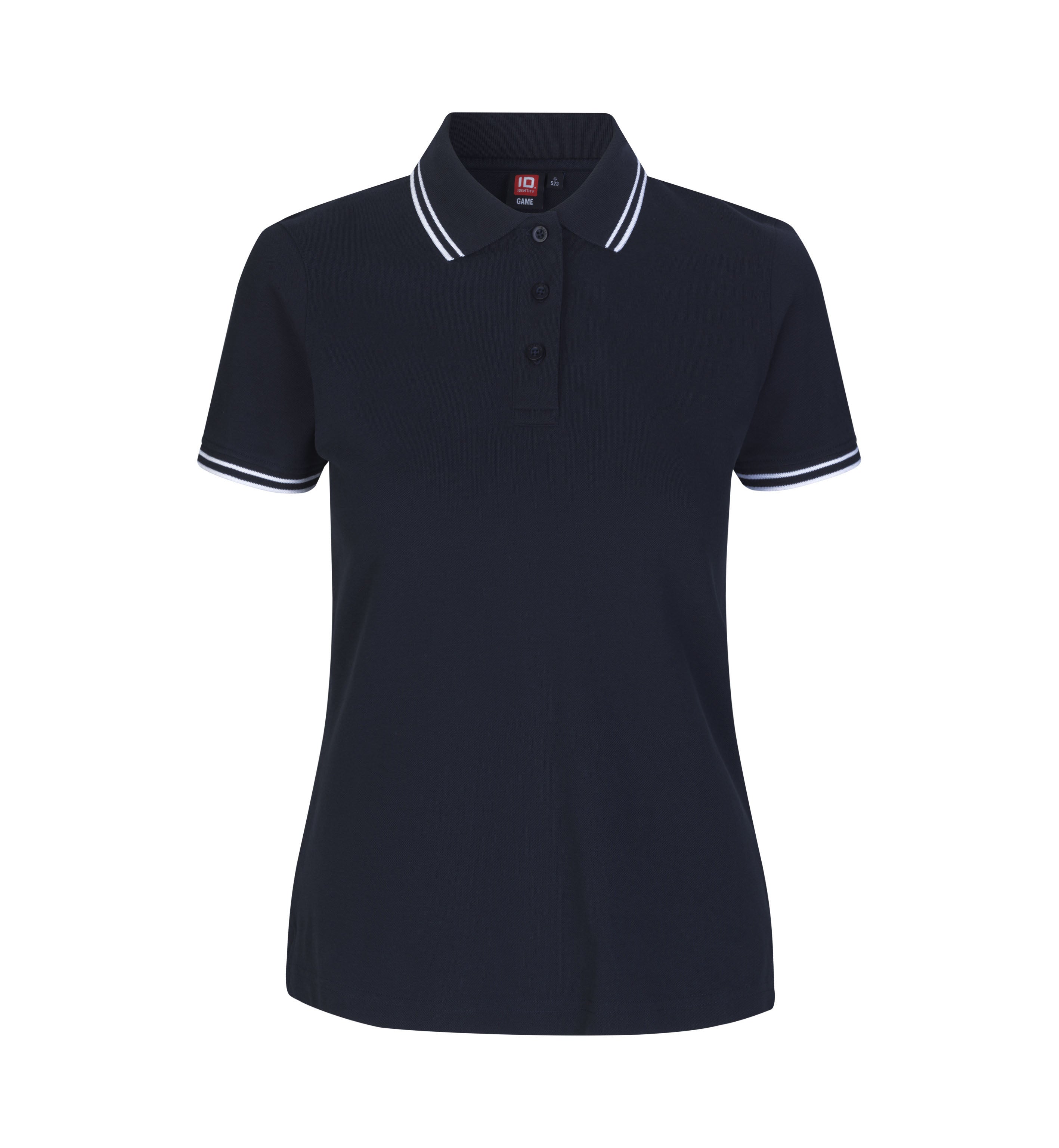 ID Kontrast poloshirt | stretch | dame