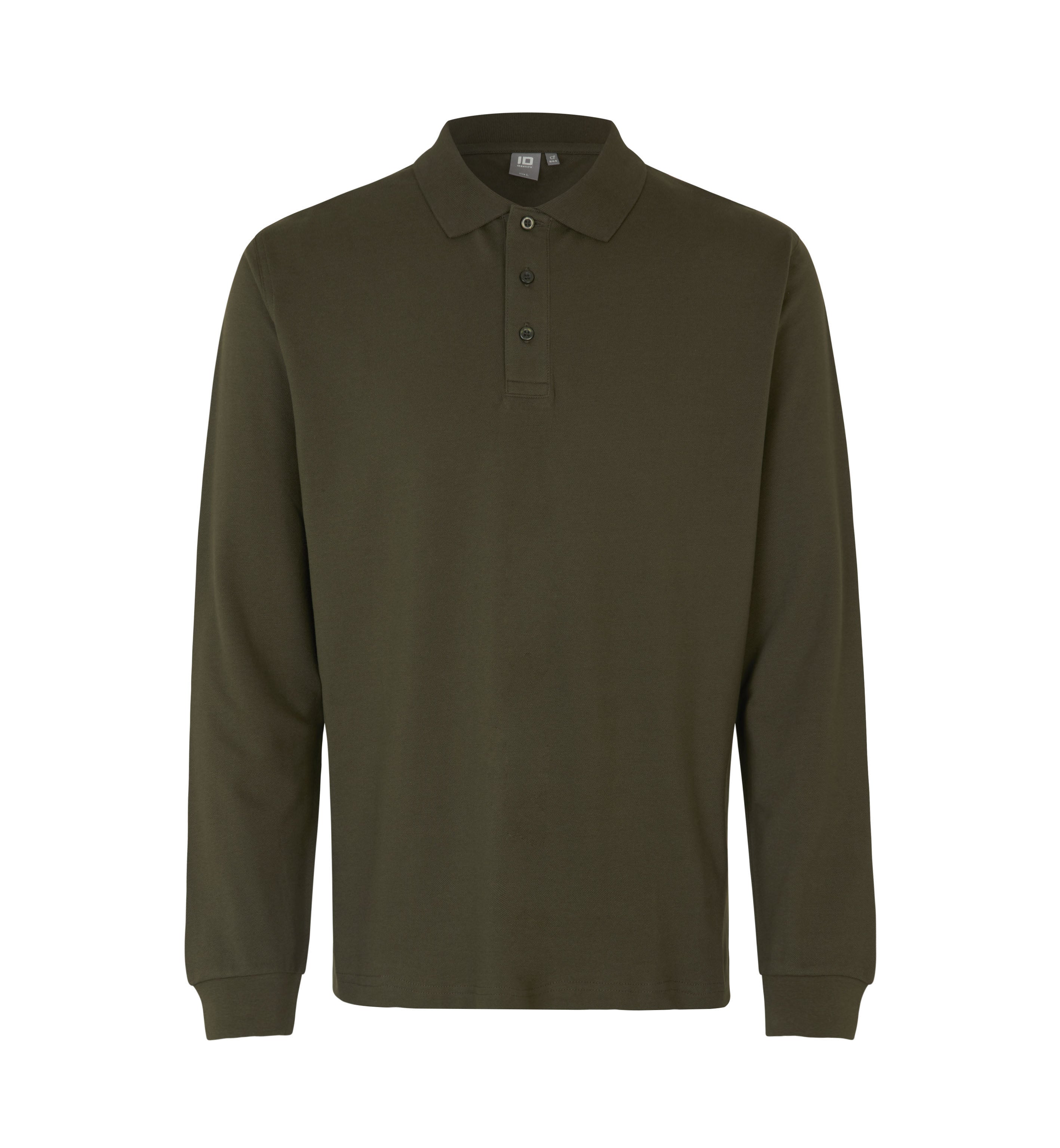 ID Langærmet poloshirt | stretch