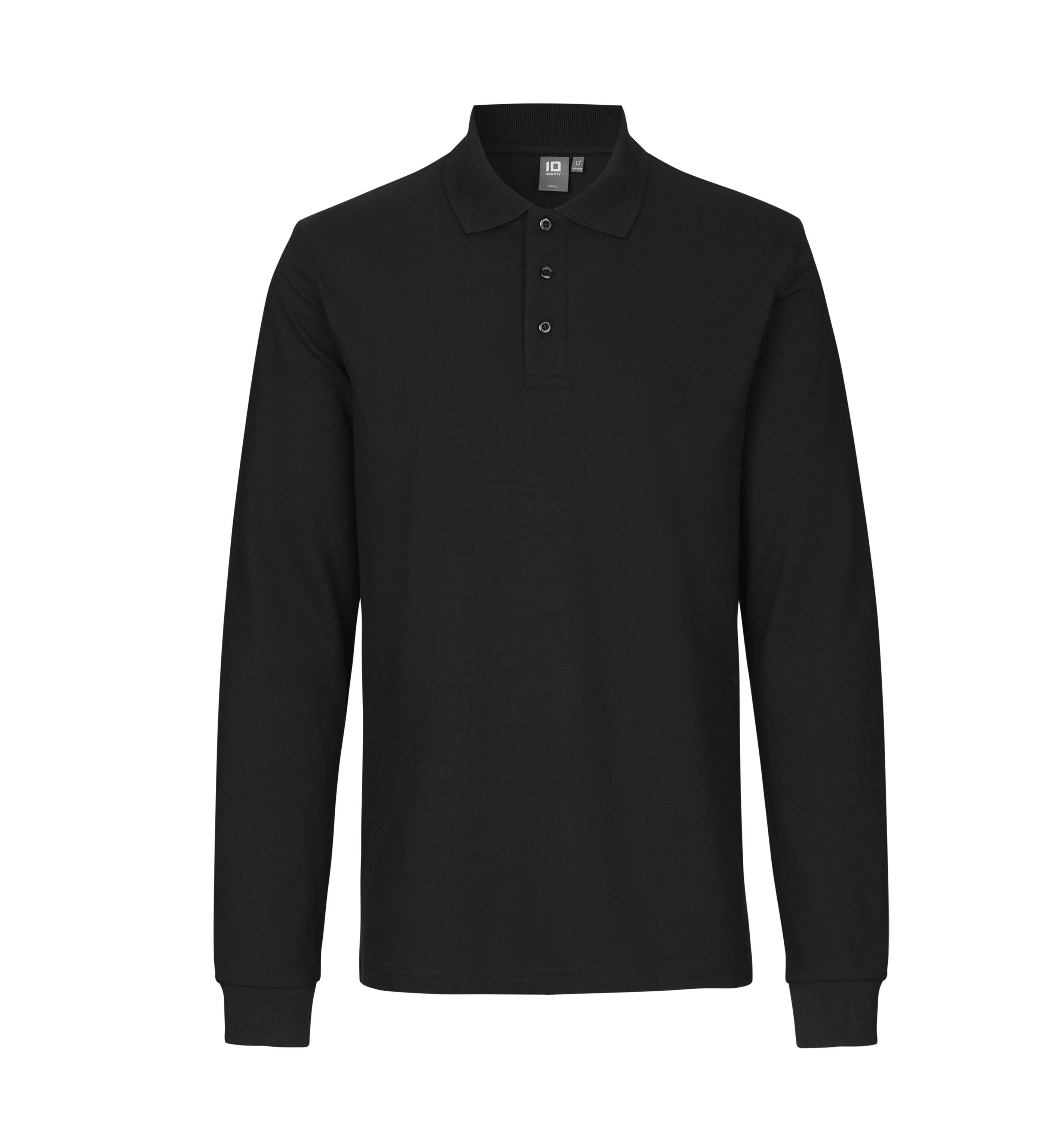 ID Langærmet poloshirt | stretch