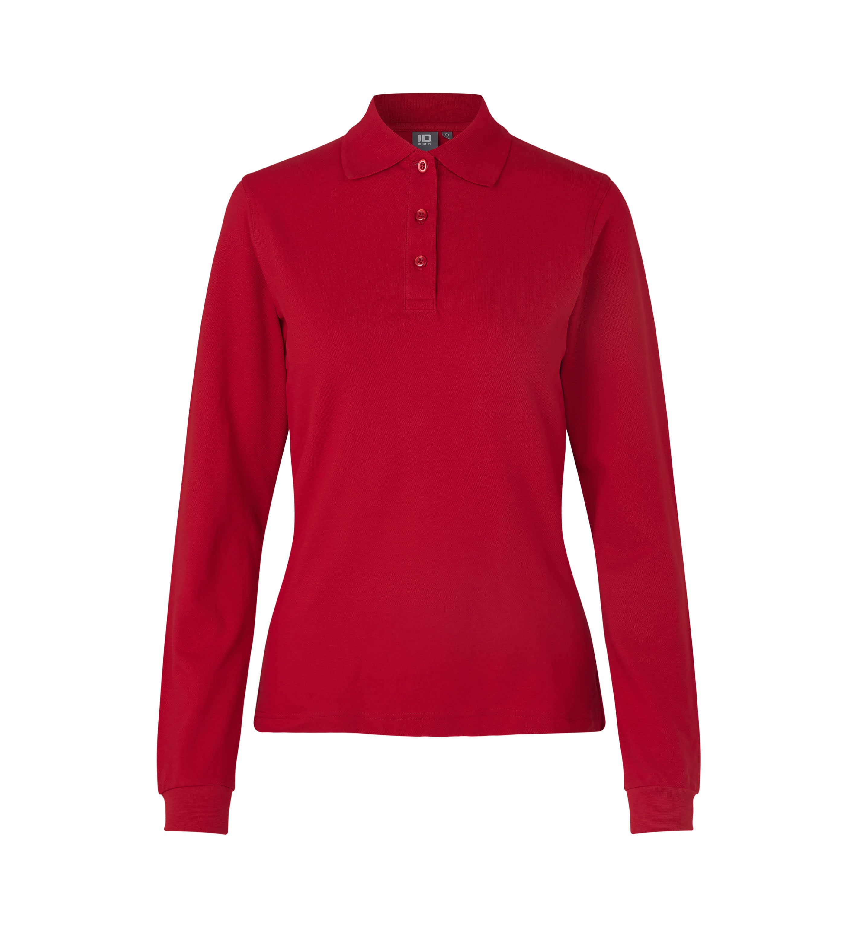 ID Langærmet poloshirt | stretch | dame