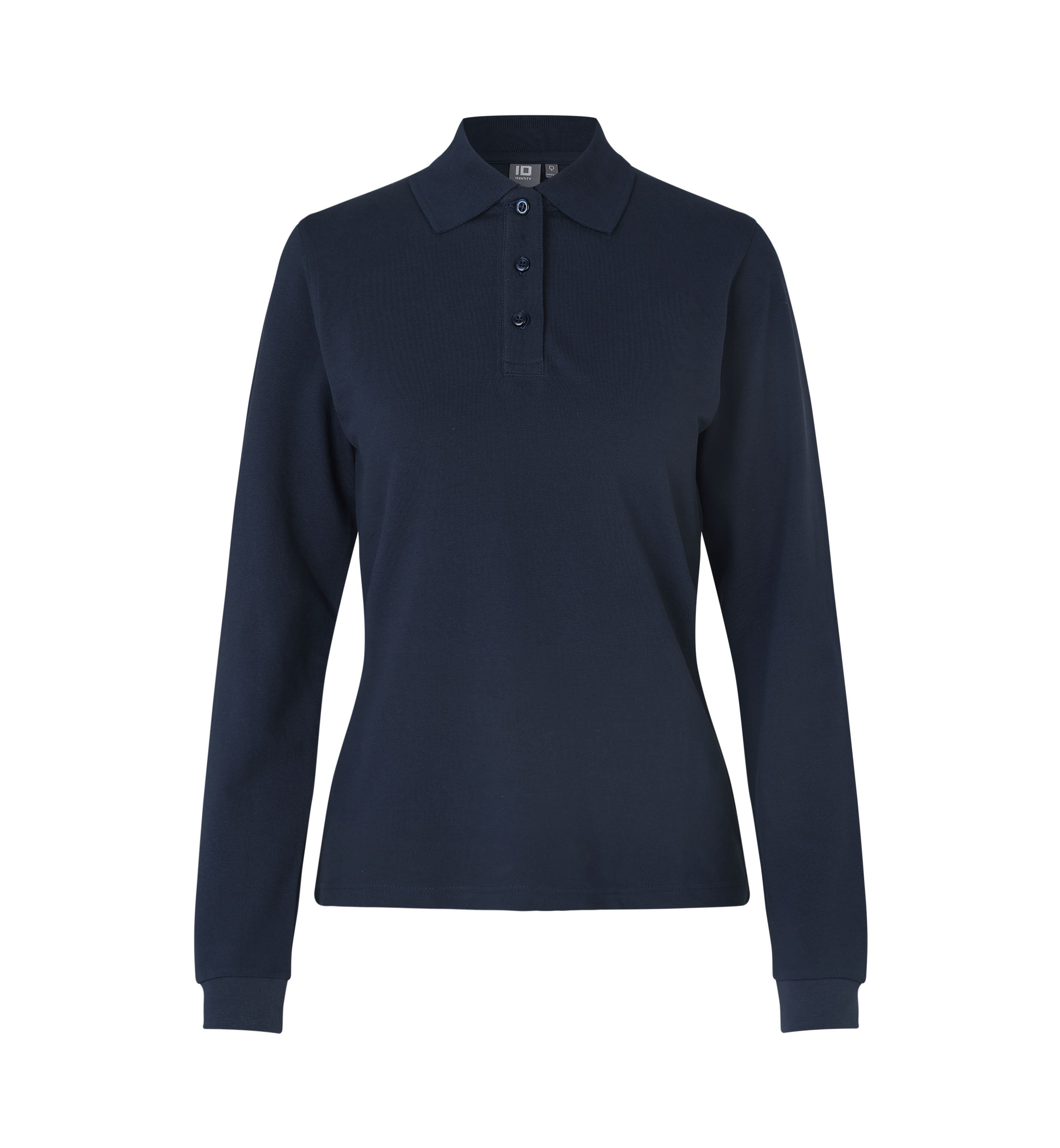 ID Langærmet poloshirt | stretch | dame