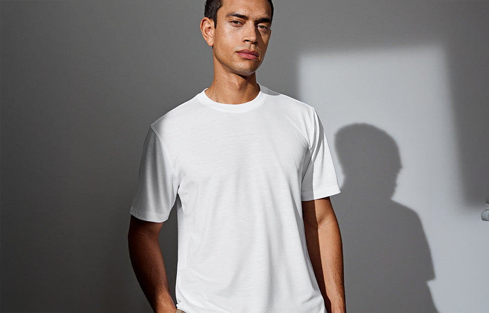 ID Ease T-shirt | Lyocell - Hvid [C-001] / XS