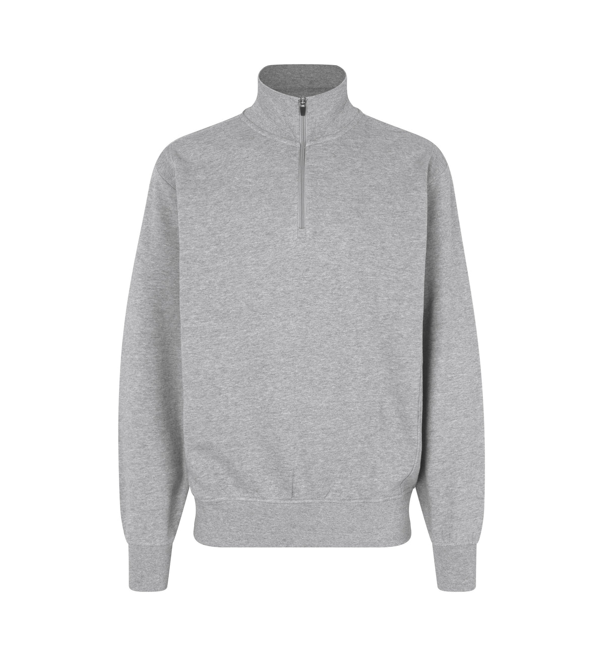ID Sweatshirt | zip - Grå melange [C-210] / S