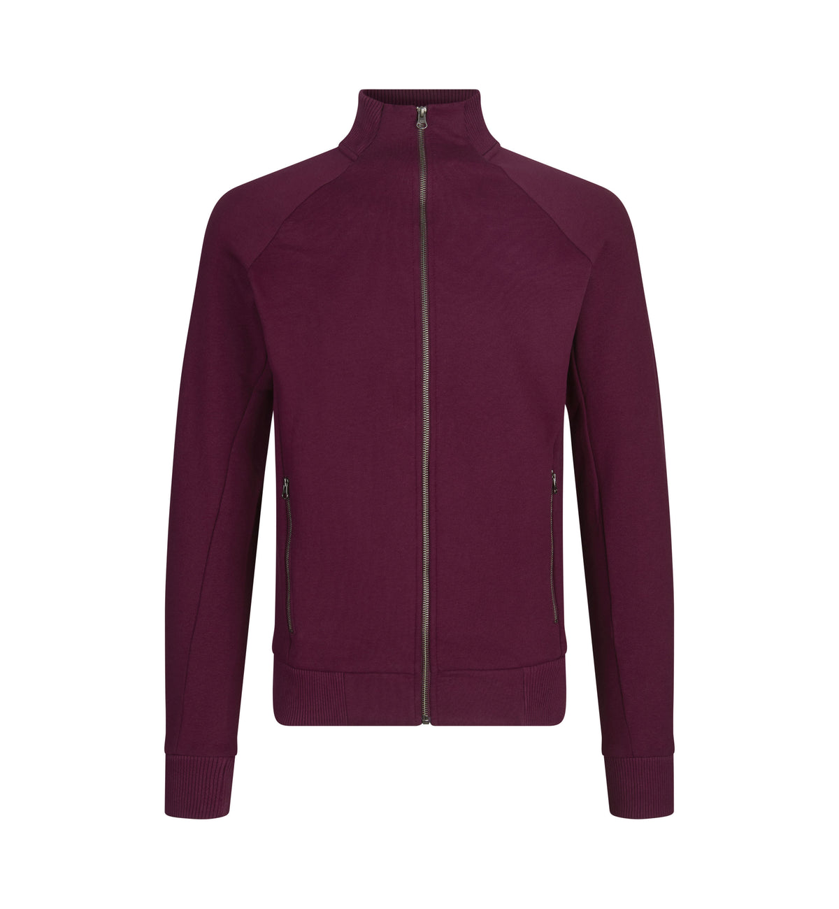 ID Sweat cardigan | zip - Bordeaux [C-345] / S