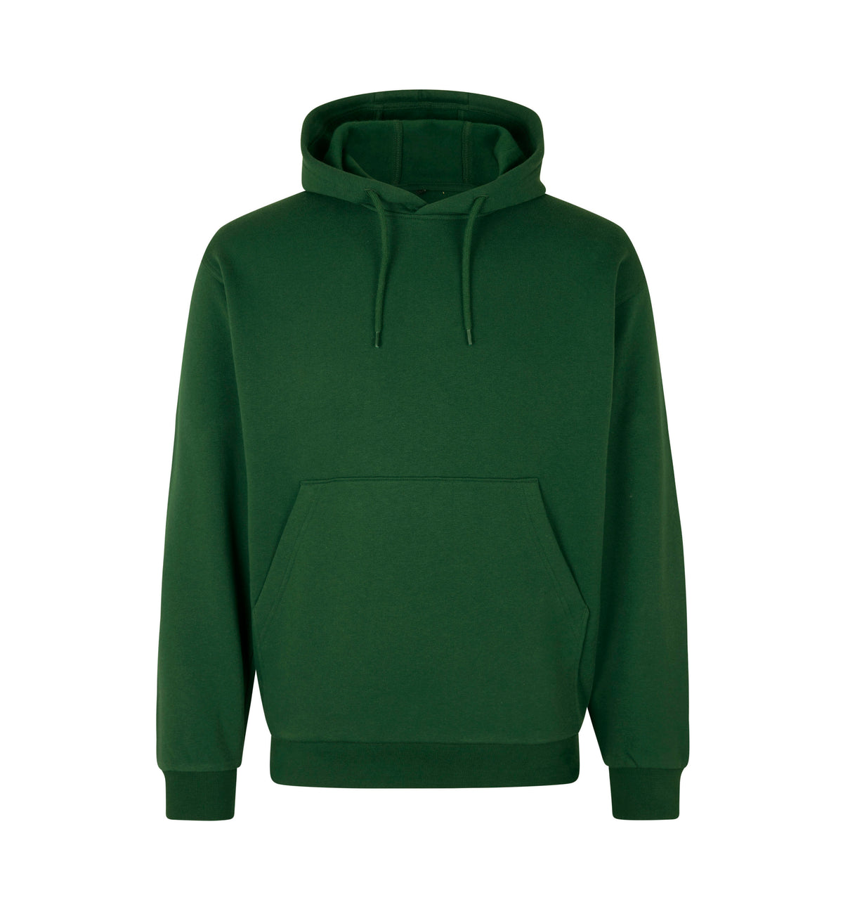 ID Soft hoodie | kængurulomme | unisex - Flaskegrøn [C-590] / XS