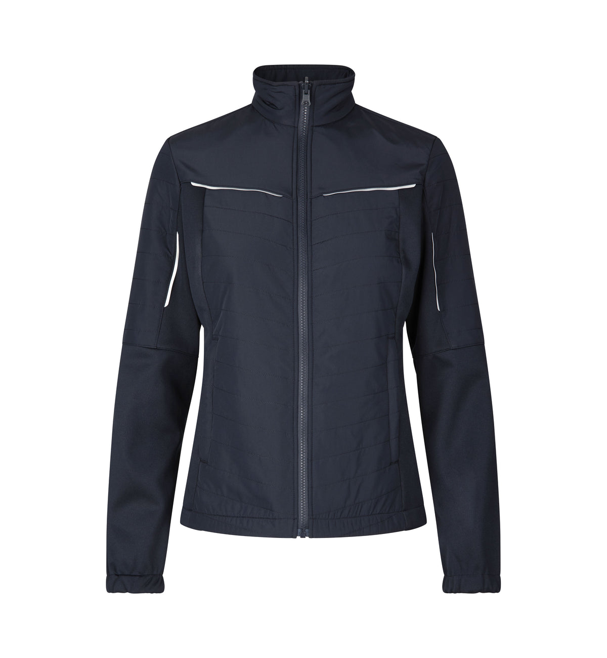 ID Zip-n-Mix jakke | hybrid | dame - Navy [C-790] / XS