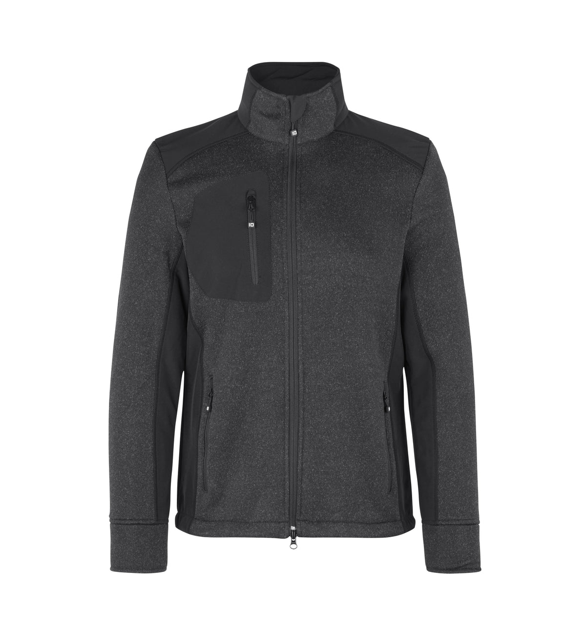 ID Cardigan | strikfleece - Grafit melange [C-230] / S