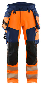 High Vis Orange/Marineblå [5389]