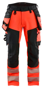 High Vis Rød/Sort [5599]