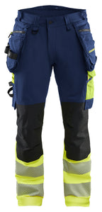 Marineblå/High Vis Gul [8933]