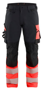 Sort/High Vis Rød [9955]