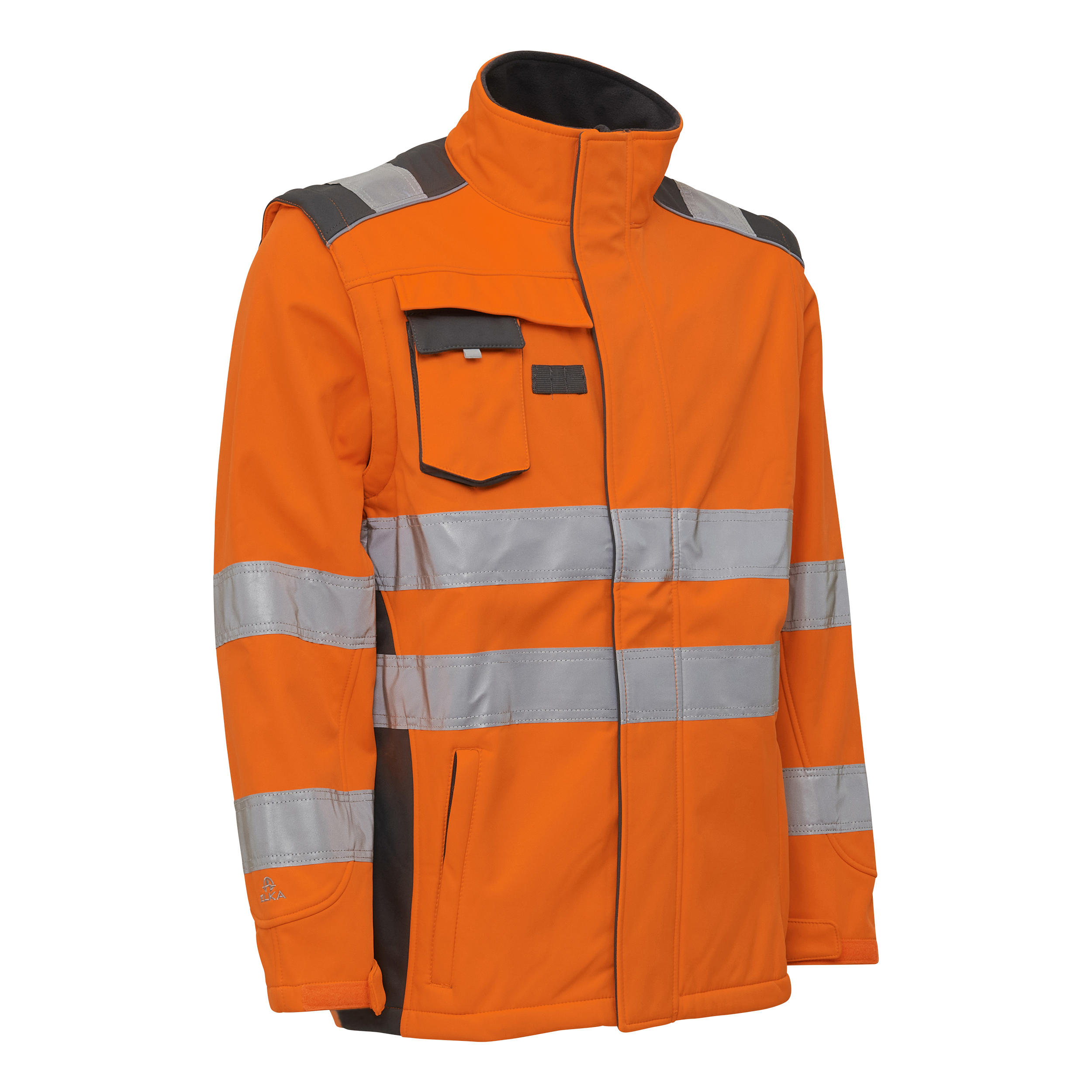 ELKA Visible Xtreme Softshell jakke med ekstra længde