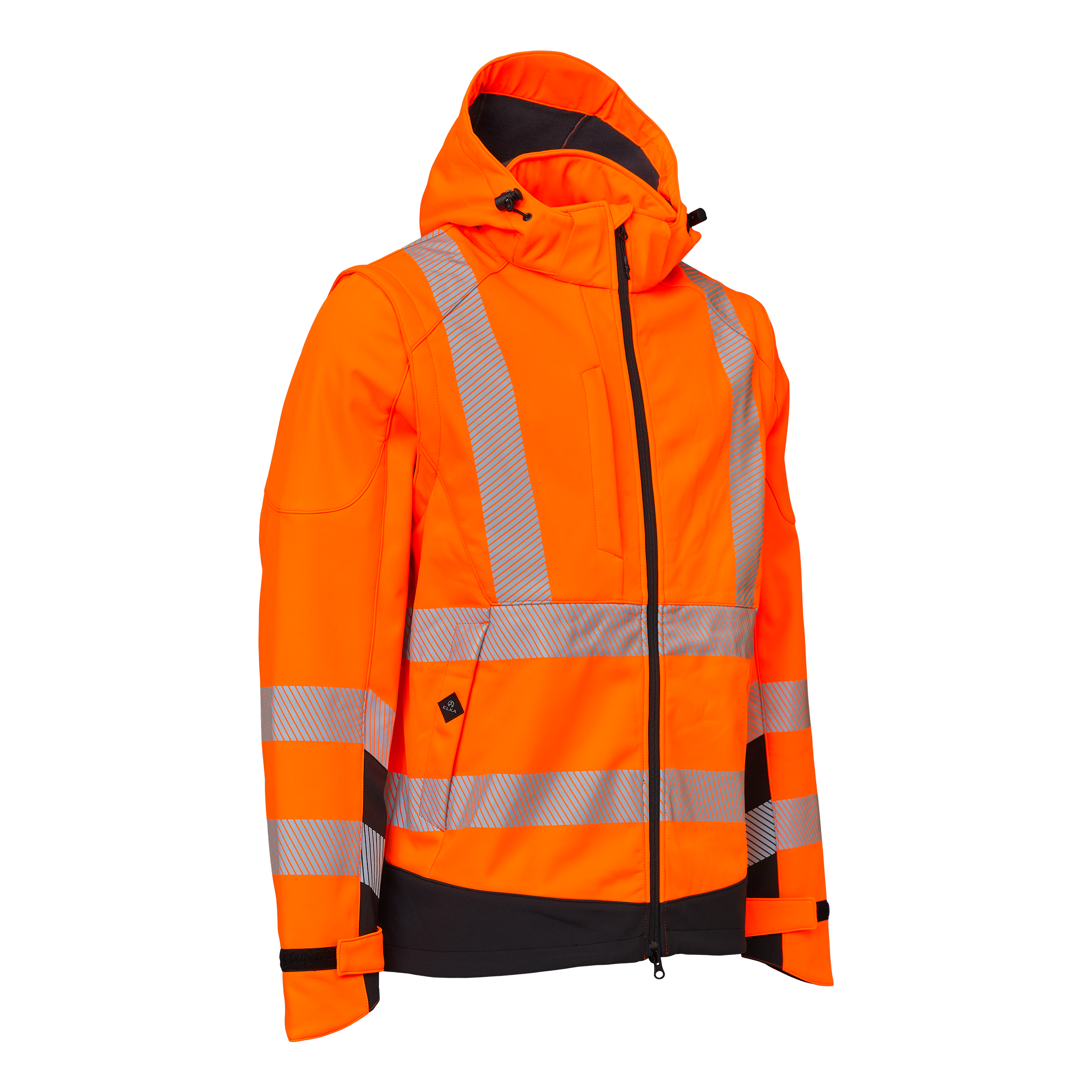 ELKA Visible Xtreme Softshell Jakke med aftagelige ærmer