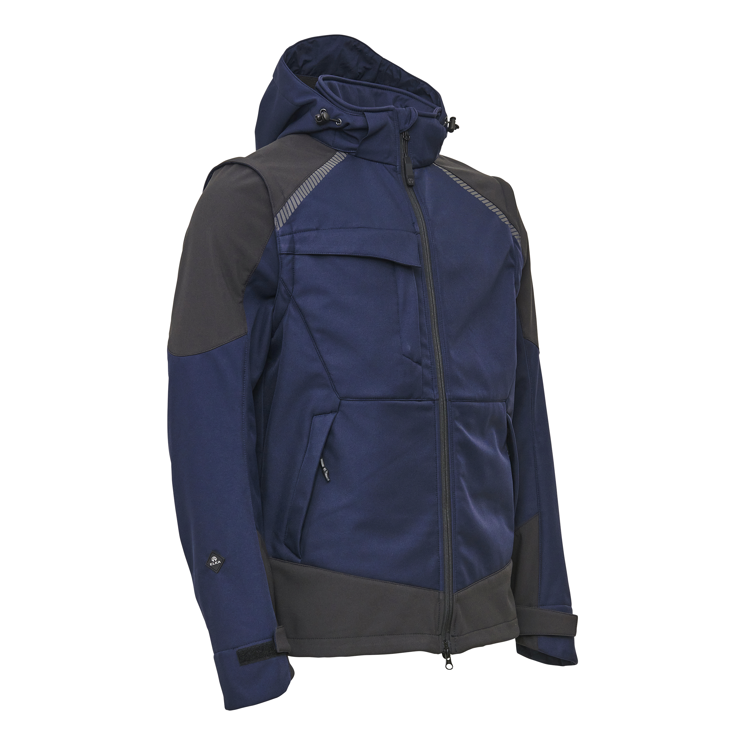ELKA Working Xtreme Softshell Jakke med aftagelige ærmer