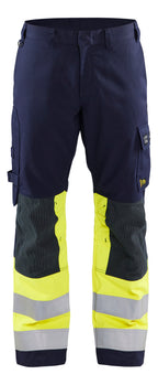 Marineblå/High Vis Gul [8933]