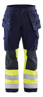 Marineblå/High Vis Gul [8933]
