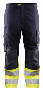 Marineblå/High Vis Gul [8933]