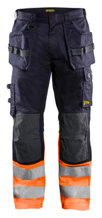Marineblå/High Vis Orange [8953]