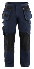 Mørk Marineblå/High Vis Gul [8633]