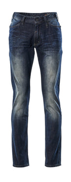 vasket blå denim [76]