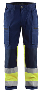Marineblå/High Vis Gul [8933]