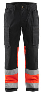 Sort/High Vis Rød [9955]