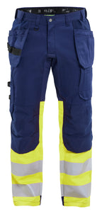 Marineblå/High Vis Gul [8933]