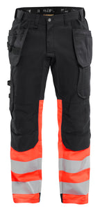 Sort/High Vis Rød [9955]