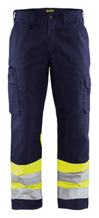 Marineblå/High Vis Gul [8933]