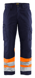 Marineblå/High Vis Orange [8953]