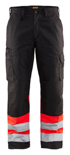 Sort/High Vis Rød [9955]