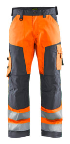 High Vis Orange/Mellemgrå [5396]