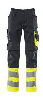 mørk marine/hi-vis gul [01017]