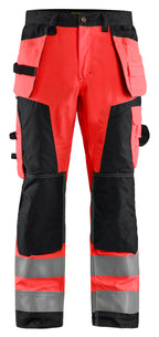 High Vis Rød/Sort [5599]