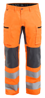 High Vis Orange/Mellemgrå [5396]