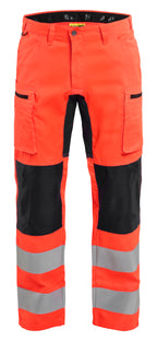 High Vis Rød/Sort [5599]