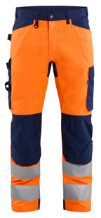 High Vis Orange/Marineblå [5389]