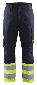 Marineblå/High Vis Gul [8933]