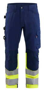 Marineblå/High Vis Gul [8933]