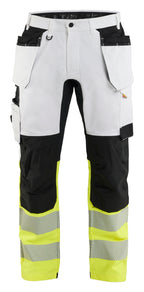 Hvid/High vis gul [1033]