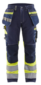 Marineblå/High Vis Gul [8833]