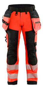High Vis Rød/Sort [5599]