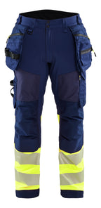 Marineblå/High Vis Gul [8933]