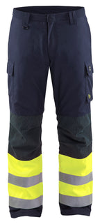 Marineblå/High Vis Gul [8933]